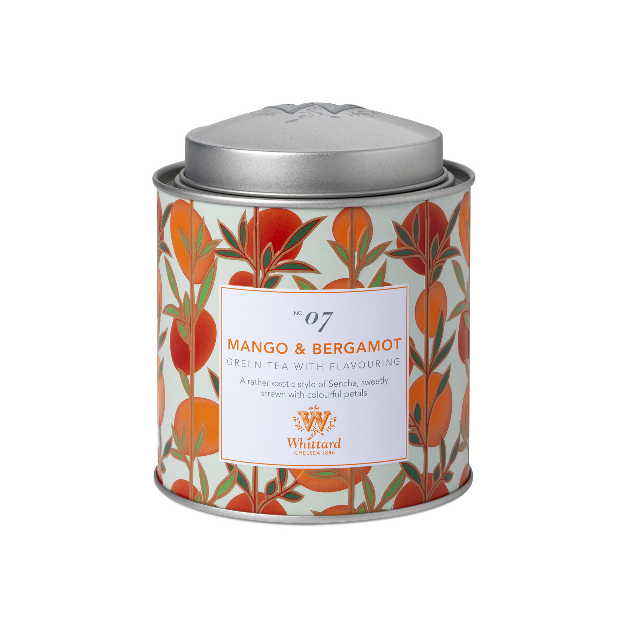 TD MANGO &  BERGAMOT CADDY 100GM