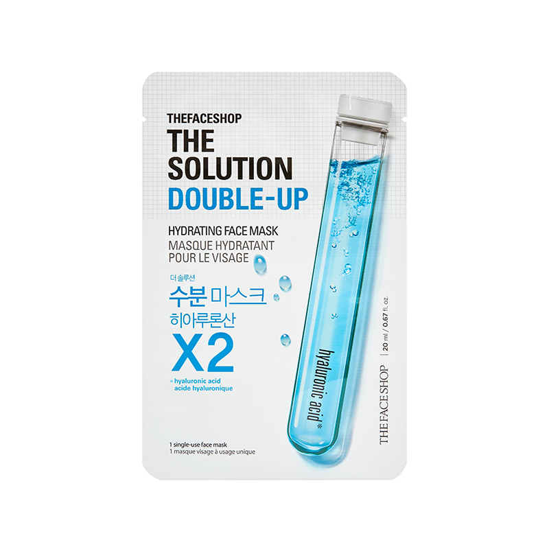 THE SOLUTION DOUBLE-UP HYDRATING FACE MASK 20G
